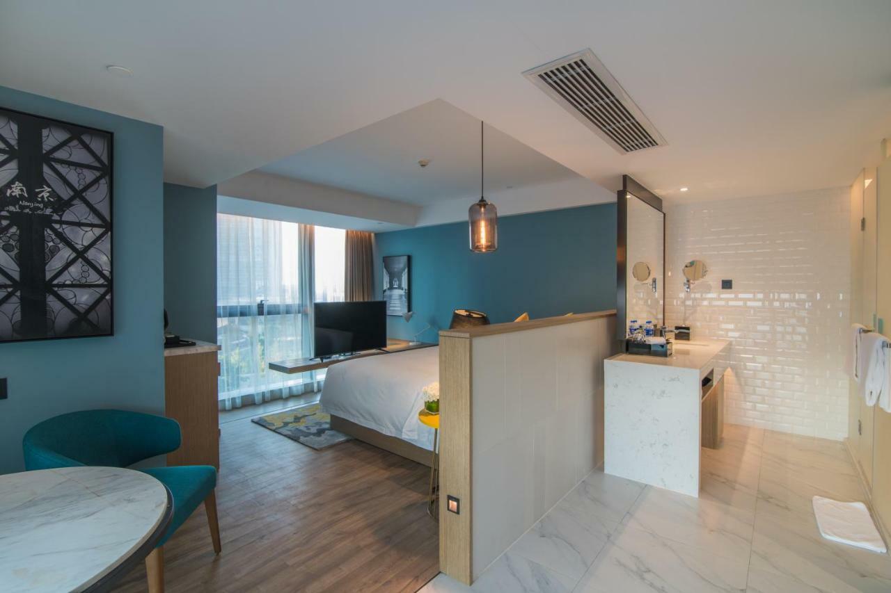 Auraya By Suning Nanjing Hexi Otel Shangxinhe Dış mekan fotoğraf
