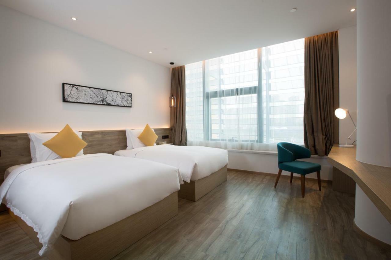 Auraya By Suning Nanjing Hexi Otel Shangxinhe Dış mekan fotoğraf