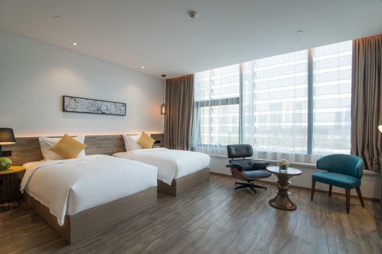 Auraya By Suning Nanjing Hexi Otel Shangxinhe Dış mekan fotoğraf