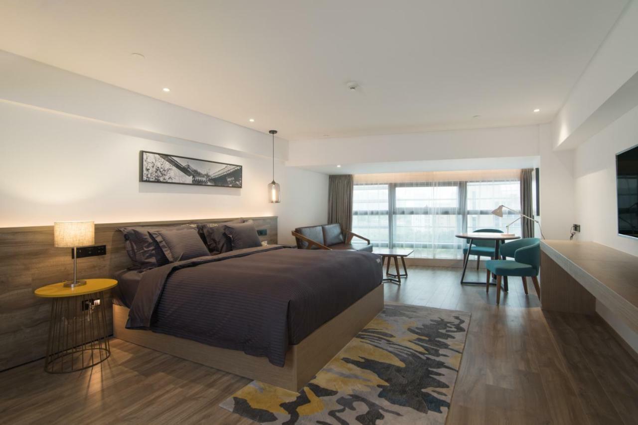 Auraya By Suning Nanjing Hexi Otel Shangxinhe Dış mekan fotoğraf